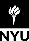 NYU logo in black