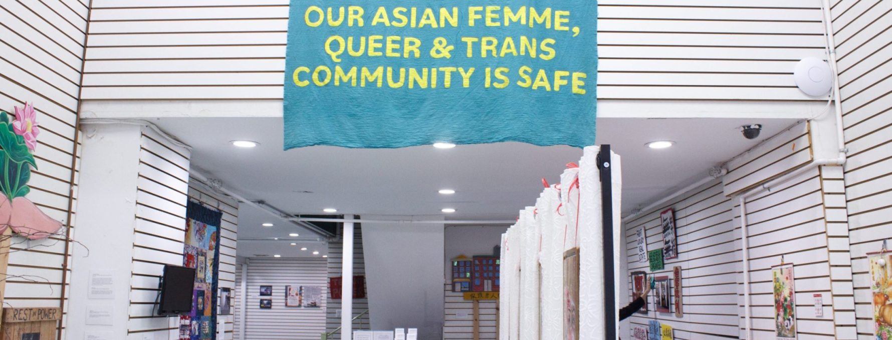 A photograph of the installation, 